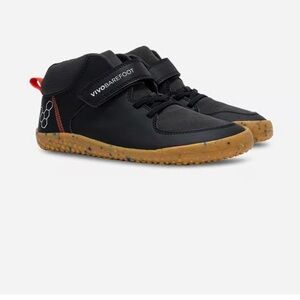 Vivo barefoot Primus Ludo Hi Kids Shoes - Black All Weather 35